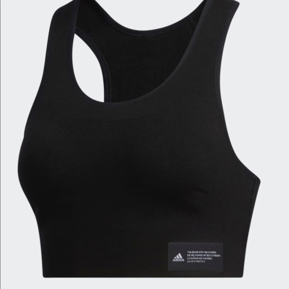 Adidas Women's Training Primeknit Fine Bra Sz Med